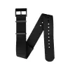 Nylon DEFSTAN Strap with Anthracite Hardware, Black, 20mm sold by Marathon Watch