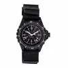 Nylon DEFSTAN Strap with Anthracite Hardware, Black, 20mm sold by Marathon Watch
