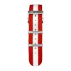 Seat-Belt Weave Nylon DEFSTAN Strap, Red & White, 20mm sold by Marathon Watch