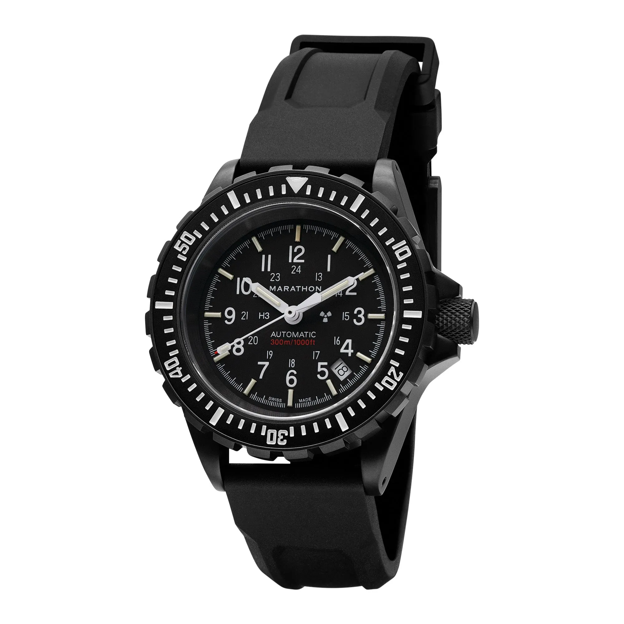 41mm Anthracite Large Diver's Automatic (GSAR) sold by Marathon Watch product image thumbnail 4