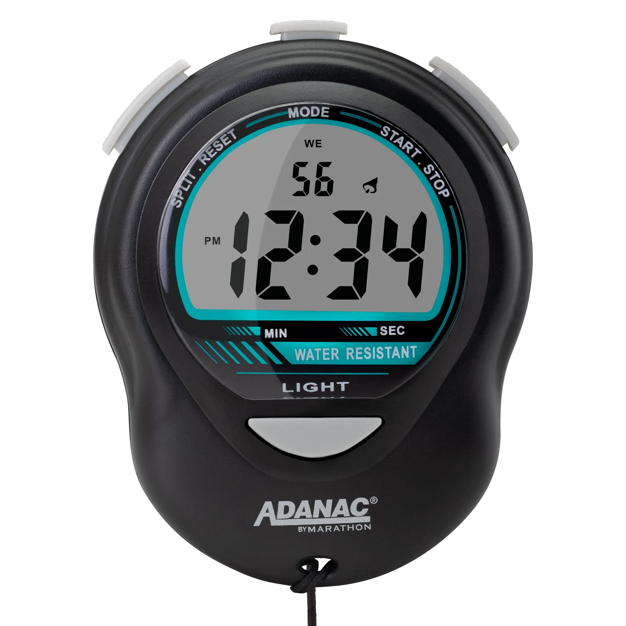 ADANAC Digital Glow Stopwatch Timer sold by Marathon Watch product image thumbnail 2