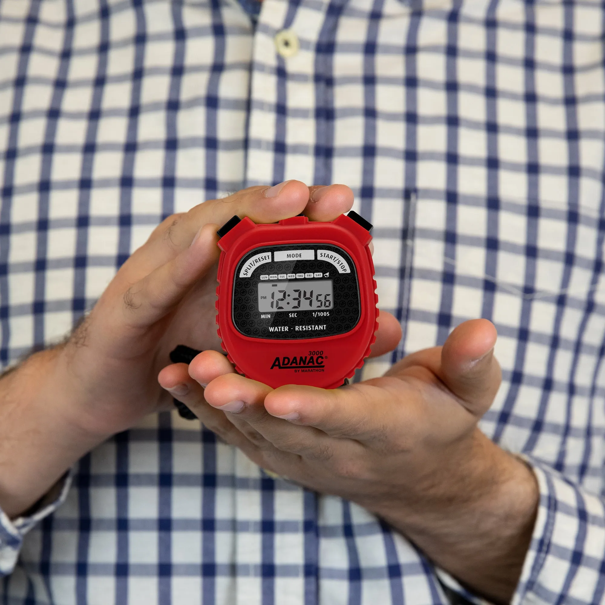 ADANAC 3000 Digital Stopwatch Timer sold by Marathon Watch product image thumbnail 3