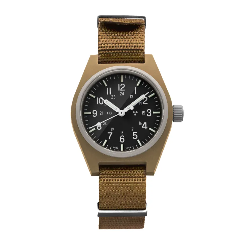 34mm Desert Tan General Purpose Quartz (GPQ) sold by Marathon Watch