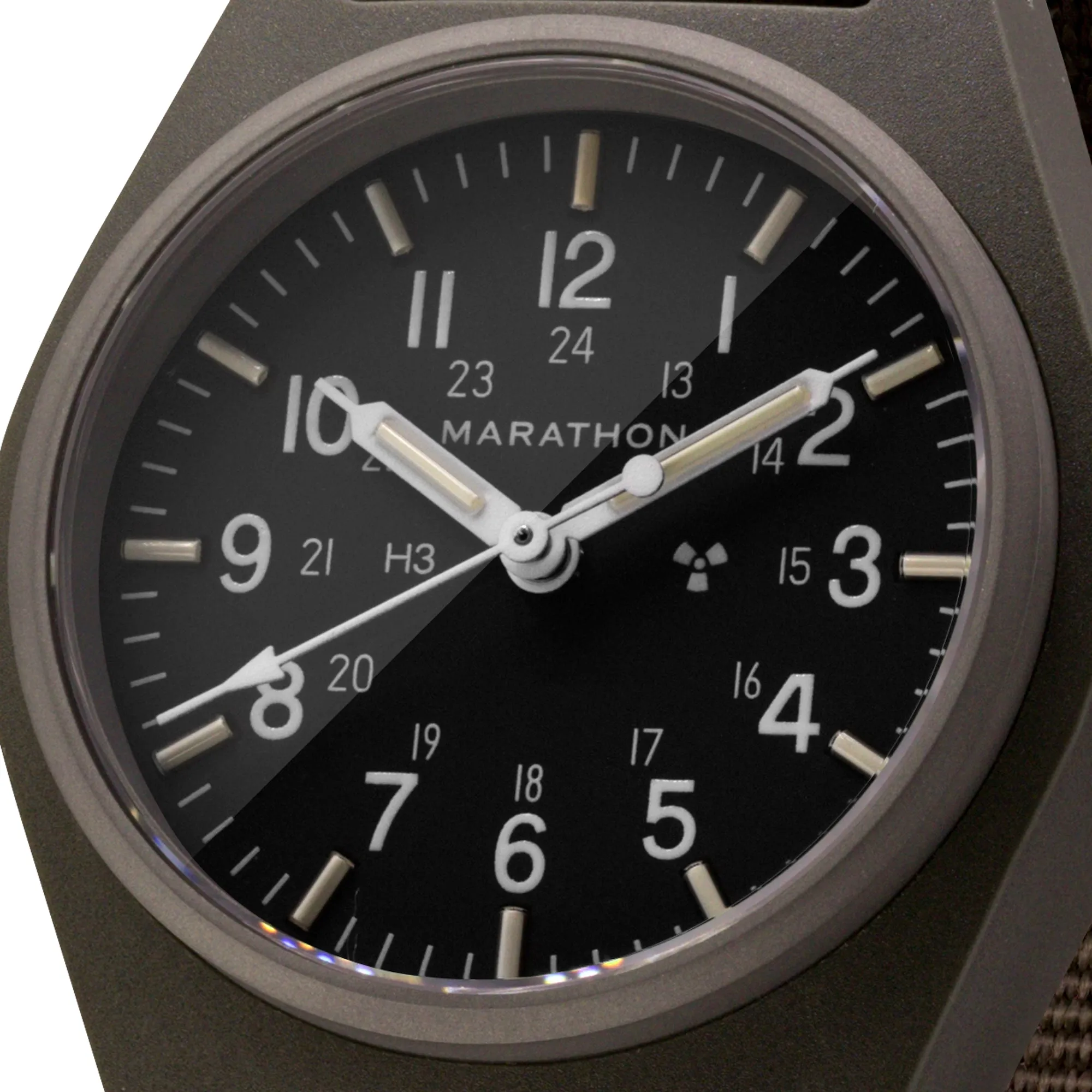 34mm Sage Green General Purpose Mechanical (GPM) sold by Marathon Watch product image thumbnail 2