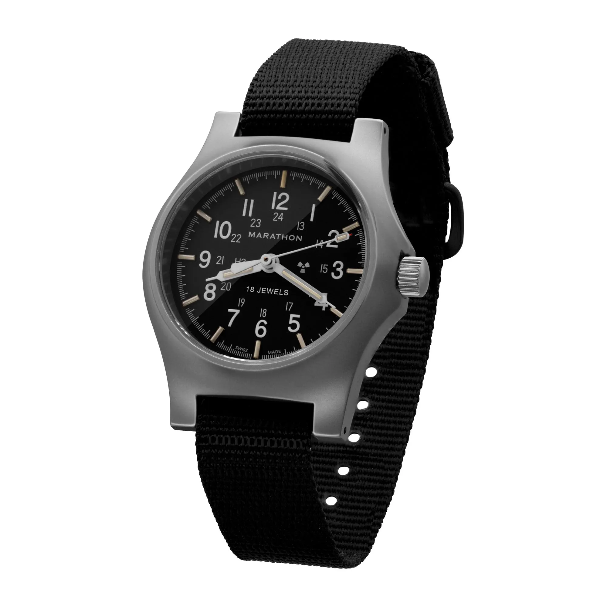 36mm Officer's Mechanical (GPM) sold by Marathon Watch product image thumbnail 3