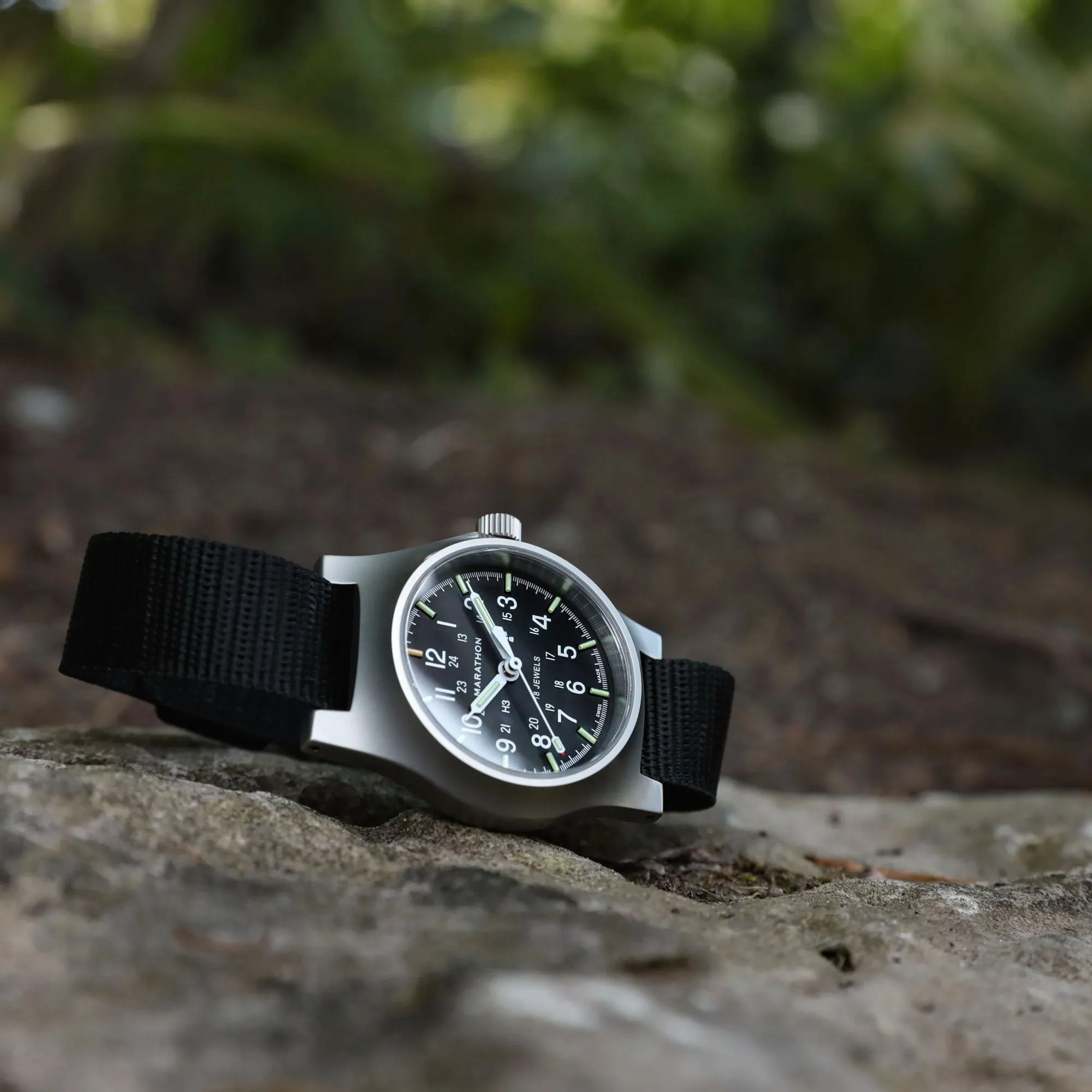 36mm Officer's Mechanical (GPM) sold by Marathon Watch product image thumbnail 4