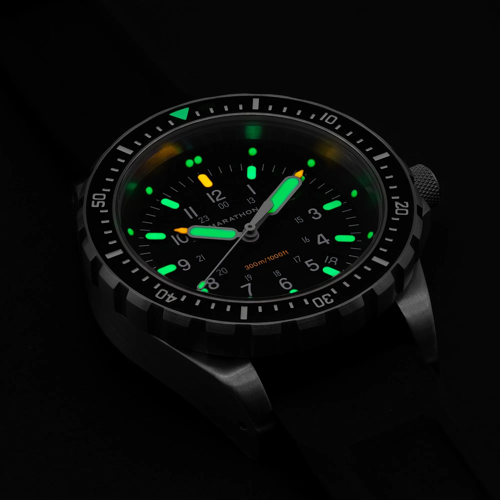 46mm Jumbo Diver's Quartz (JSAR) sold by Marathon Watch product image thumbnail 3