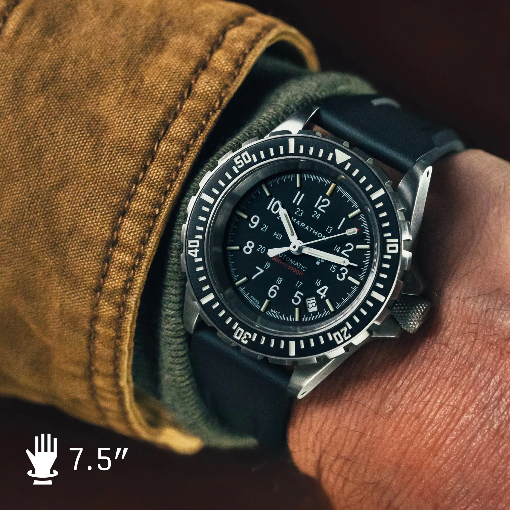 41mm Large Diver's Automatic (GSAR) sold by Marathon Watch product image thumbnail 4