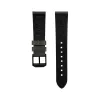 2-Piece Leather Strap, 20mm, Moss Green, Anthracite Hardware sold by Marathon Watch