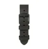 2-Piece Leather Strap, 20mm, Moss Green, Anthracite Hardware sold by Marathon Watch