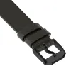 2-Piece Leather Strap, 20mm, Moss Green, Anthracite Hardware sold by Marathon Watch