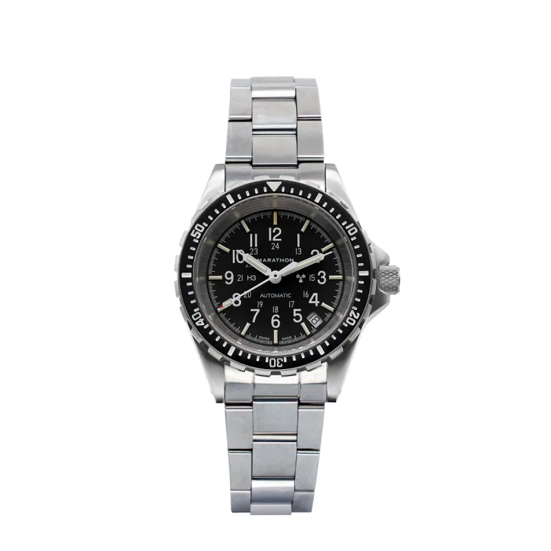 36mm Medium Diver's Automatic (MSAR Auto) with Stainless Steel Bracelet sold by Marathon Watch
