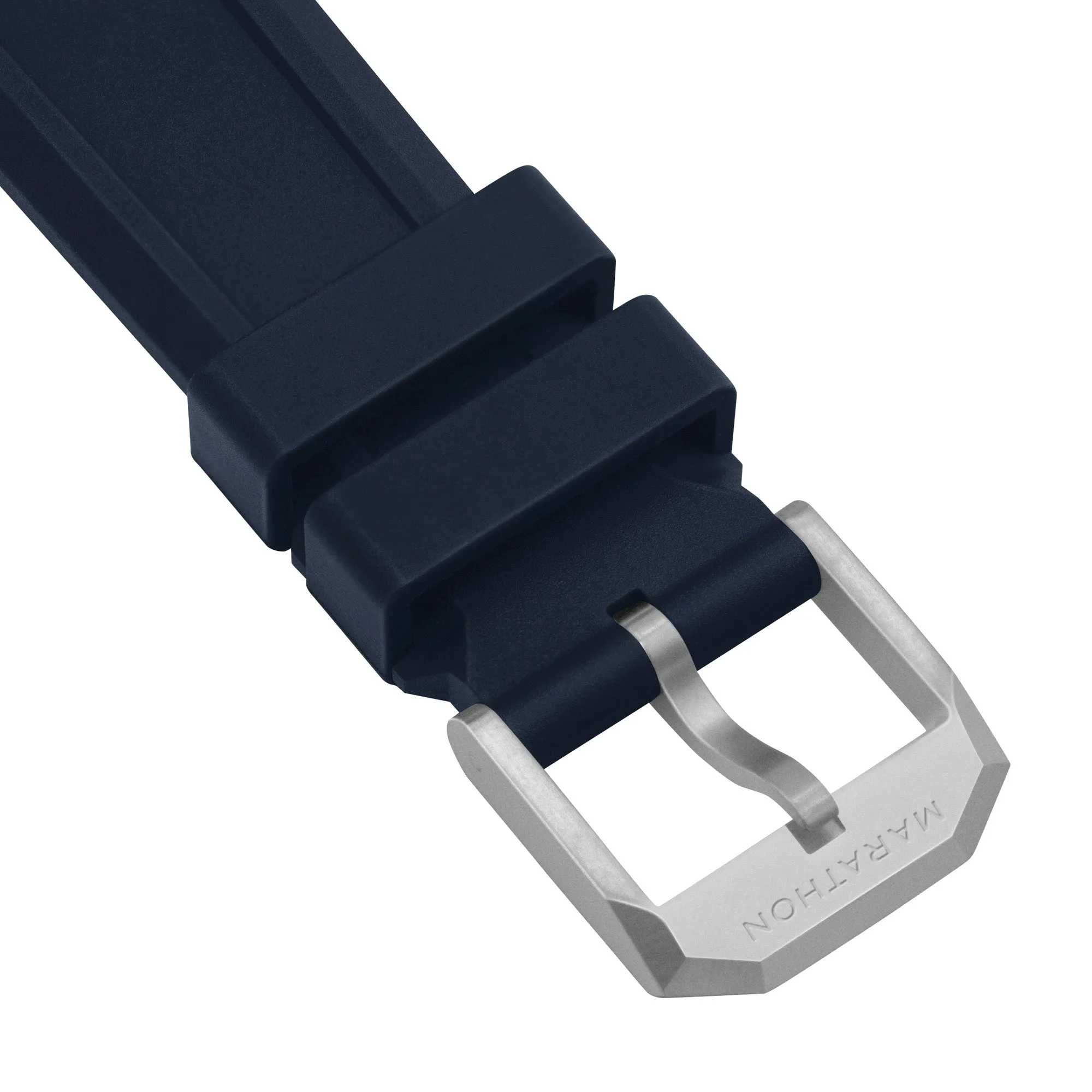 3-Piece Rubber Strap Kit, Blue, Parkerized, 20mm sold by Marathon Watch product image thumbnail 2