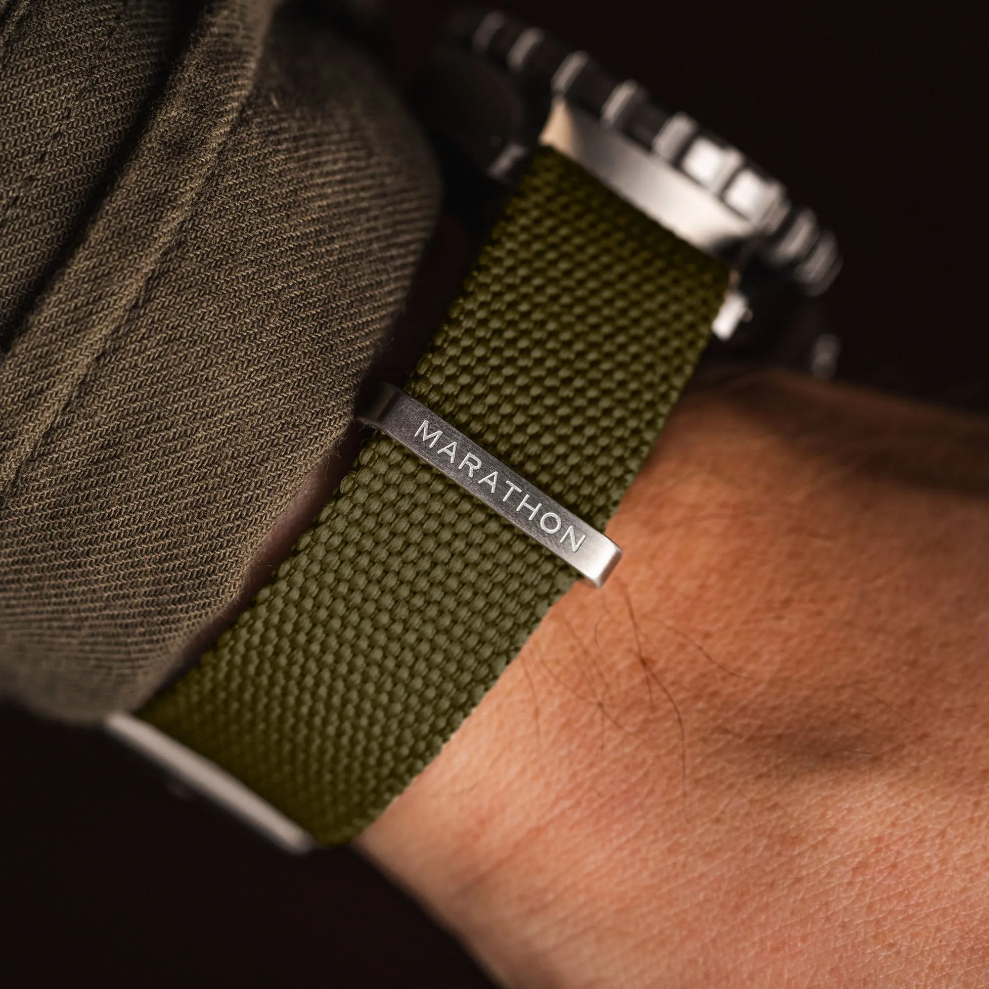 18MM Canvas Inspired DEFSTAN Strap sold by Marathon Watch product image thumbnail 4