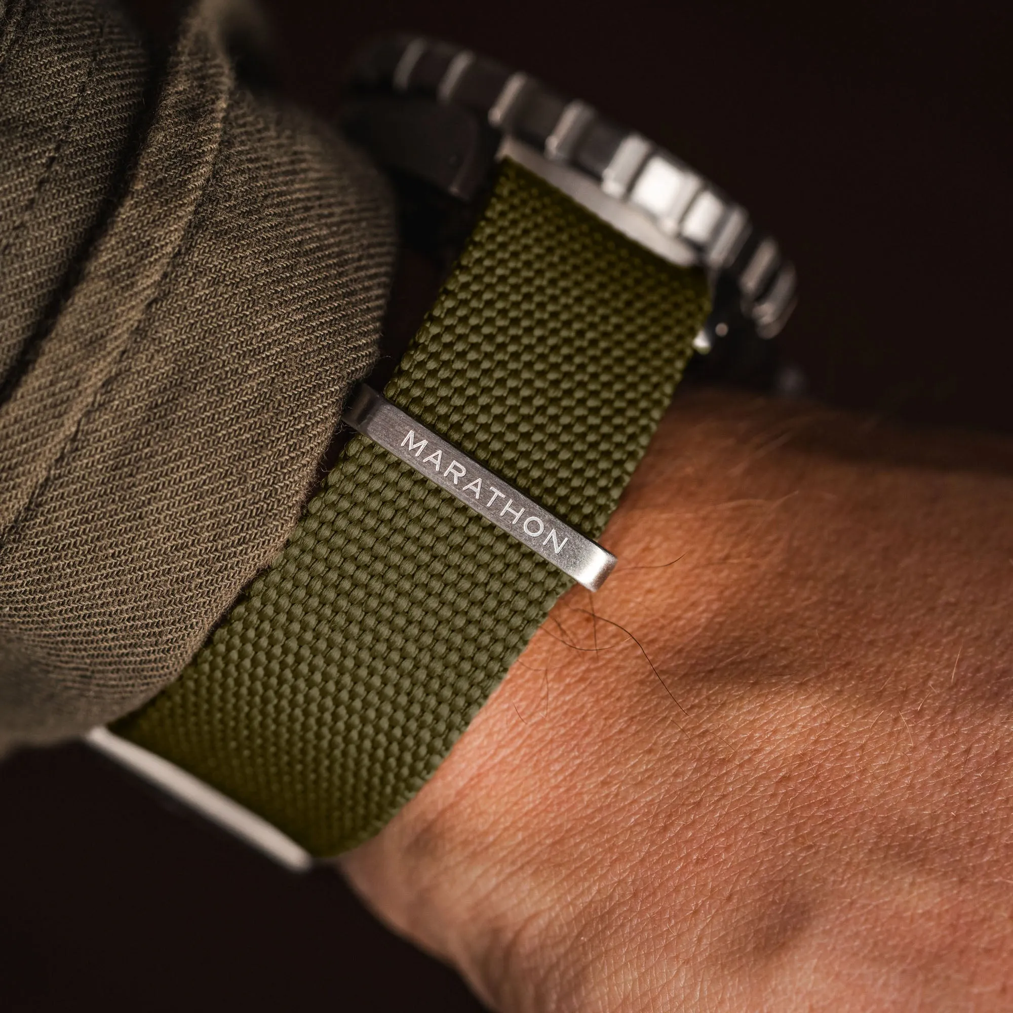 20MM Canvas Inspired DEFSTAN Strap sold by Marathon Watch product image thumbnail 4