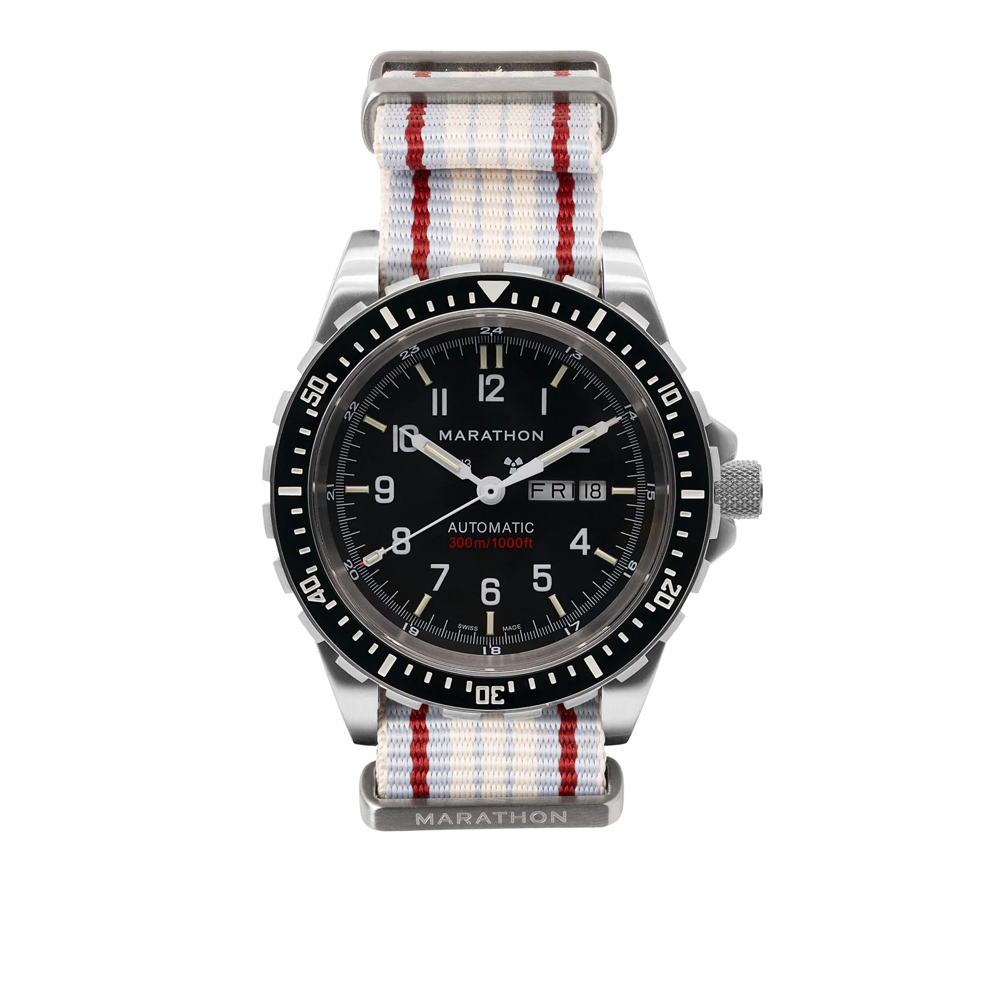 22MM DEFSTAN Strap Brushed Steel Hardware sold by Marathon Watch product image thumbnail 2