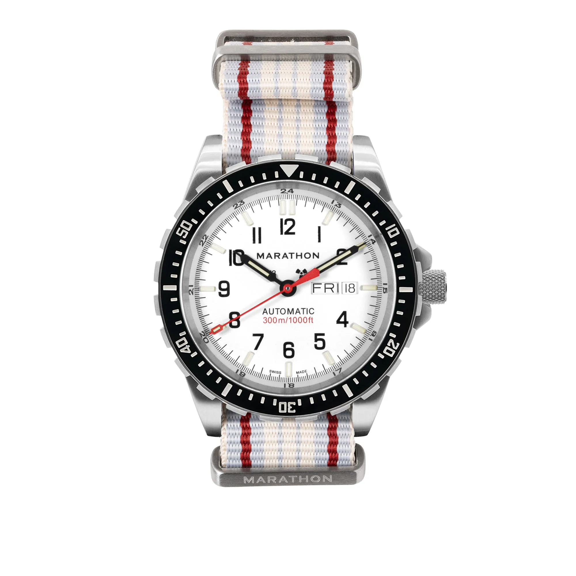 22MM DEFSTAN Strap Brushed Steel Hardware sold by Marathon Watch product image thumbnail 3