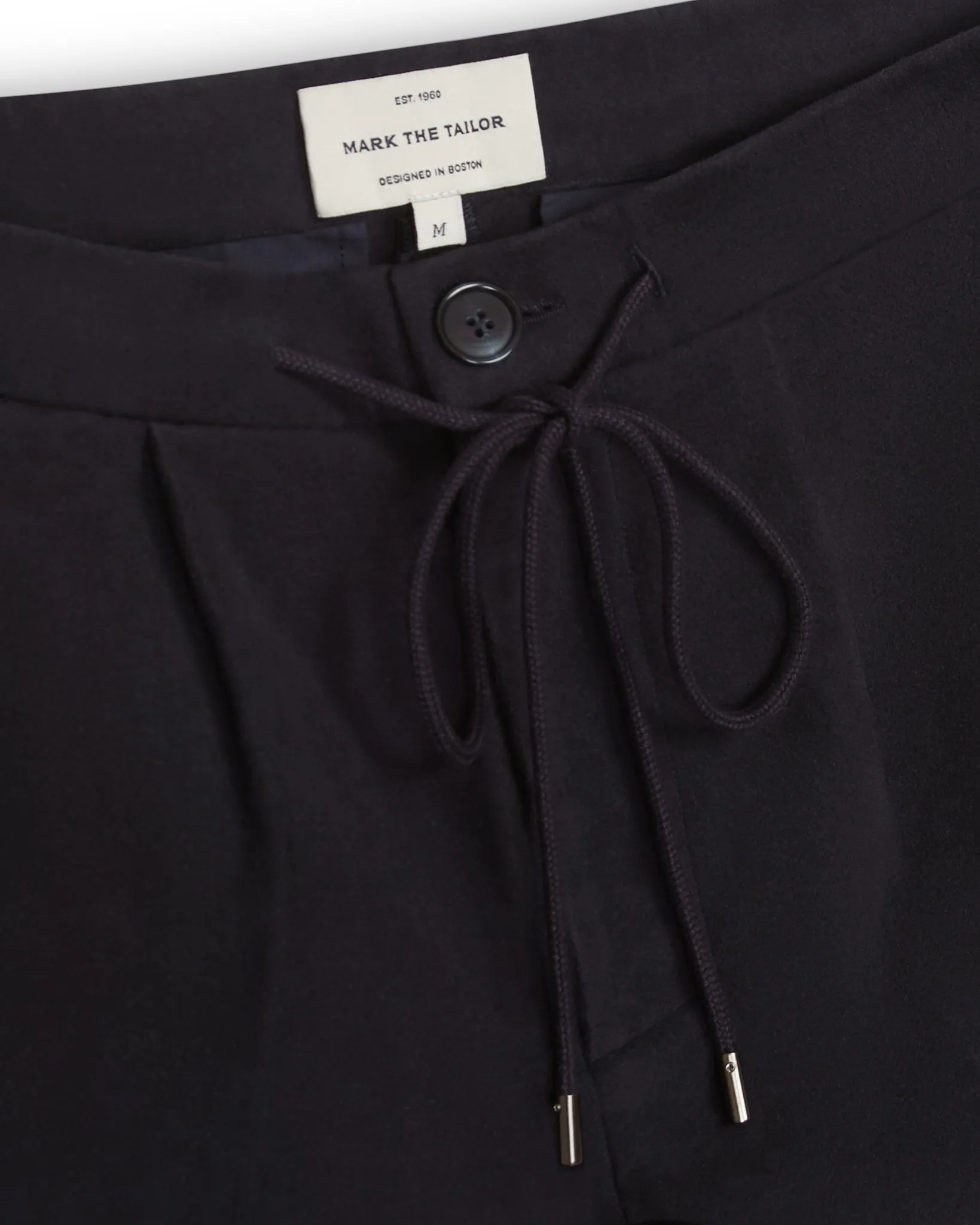 David Trousers in Navy sold by Mark the Tailor product image thumbnail 2