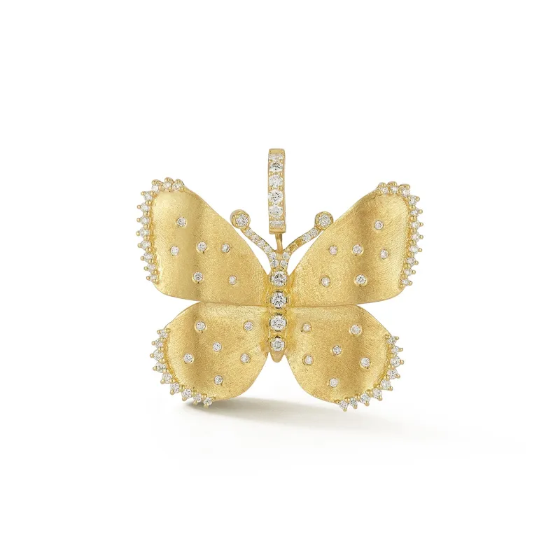 Large Scattered Diamond Butterfly Enhancer sold by Tanya Farah