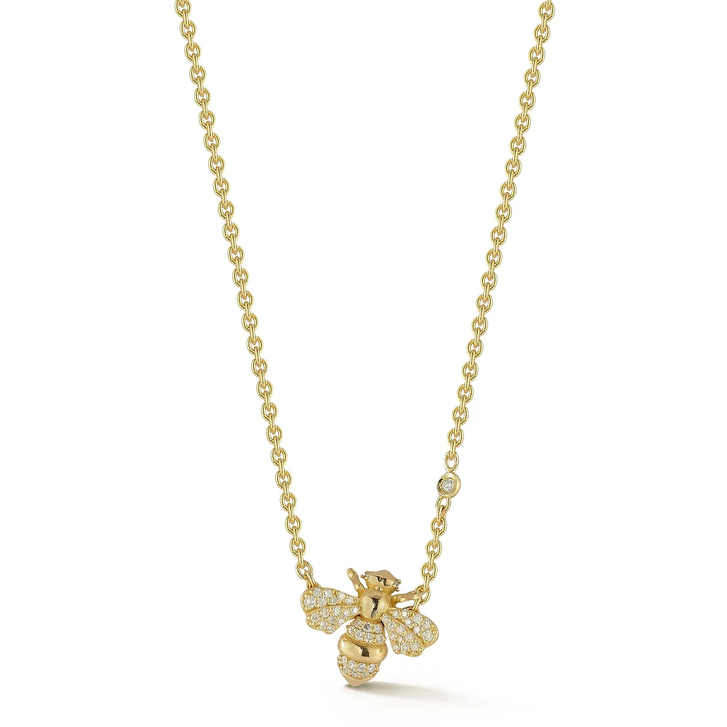 Small 'Queen' Bee Diamond Necklace sold by Tanya Farah