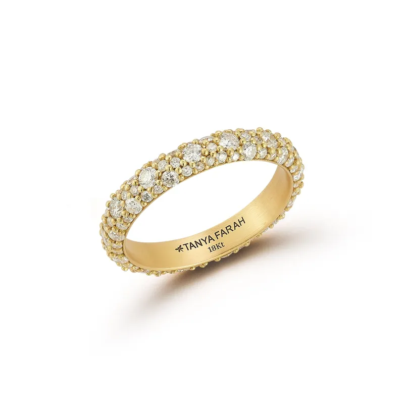 Small Diamond Dome Ring sold by Tanya Farah