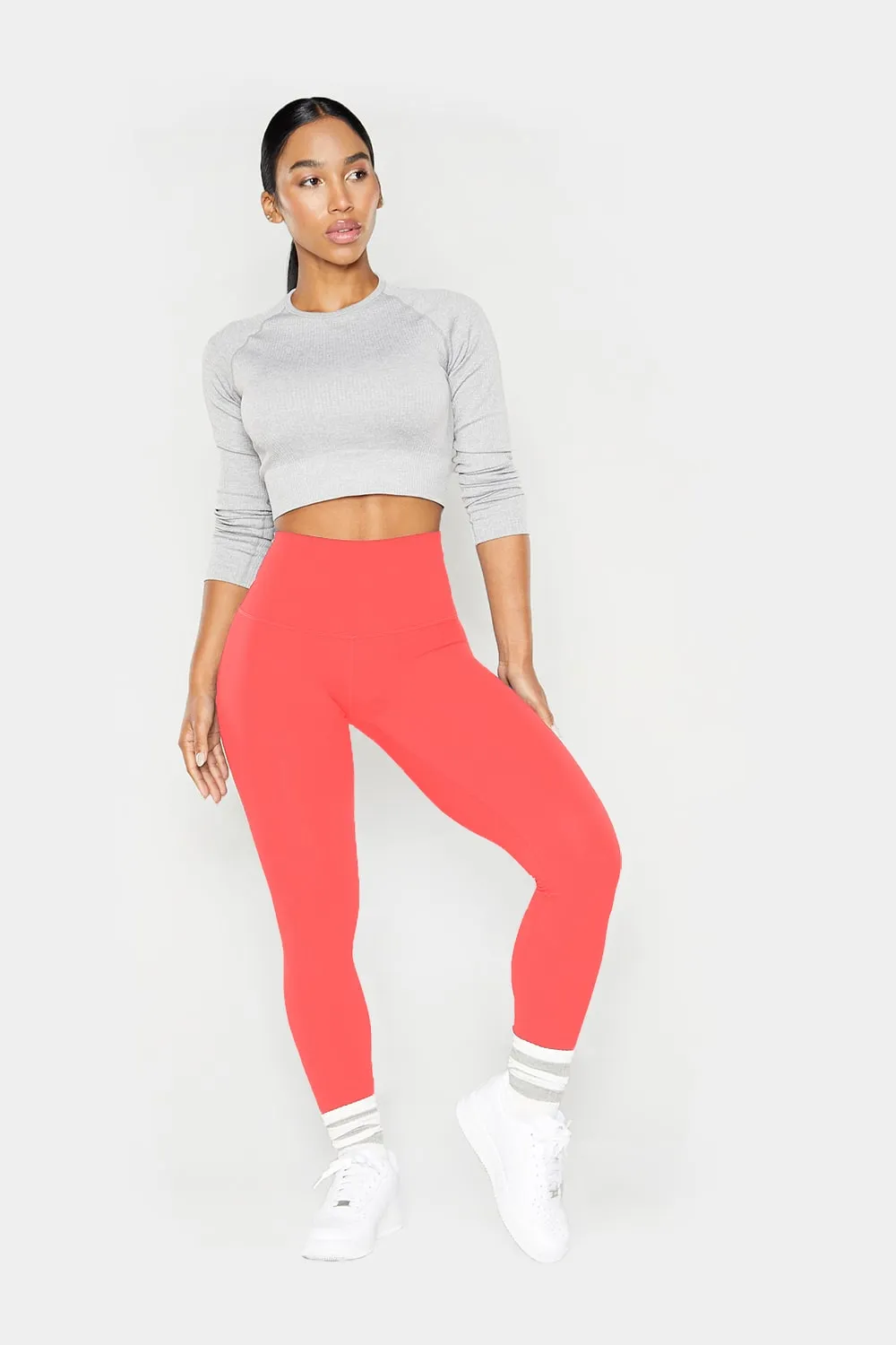 The TONA LiftFit Leggings - Sweet Peach - 27" Inseam sold by Tona Active product image thumbnail 2
