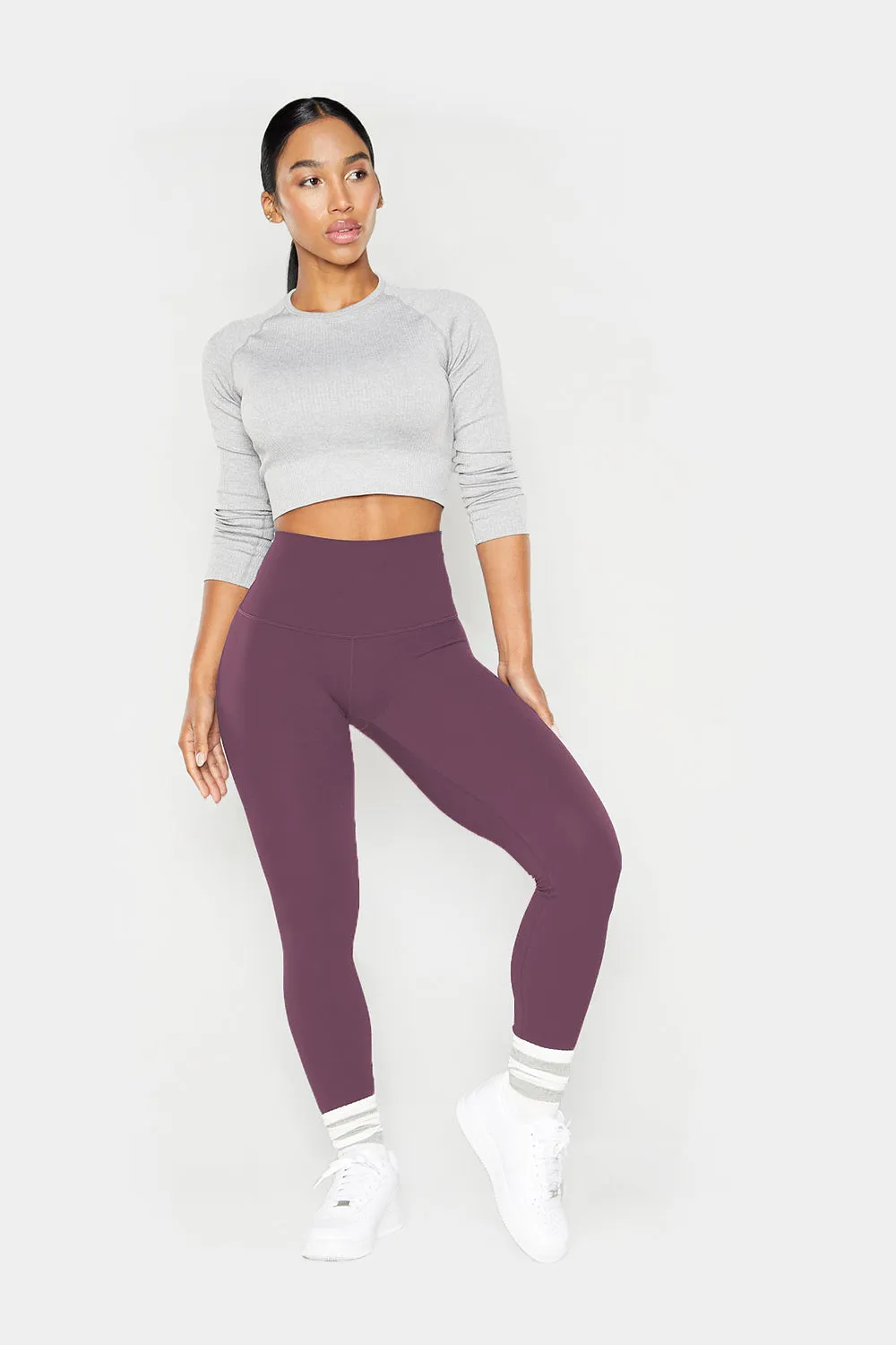 The TONA LiftFit Leggings - Spilt Wine - 24" Inseam sold by Tona Active product image thumbnail 4