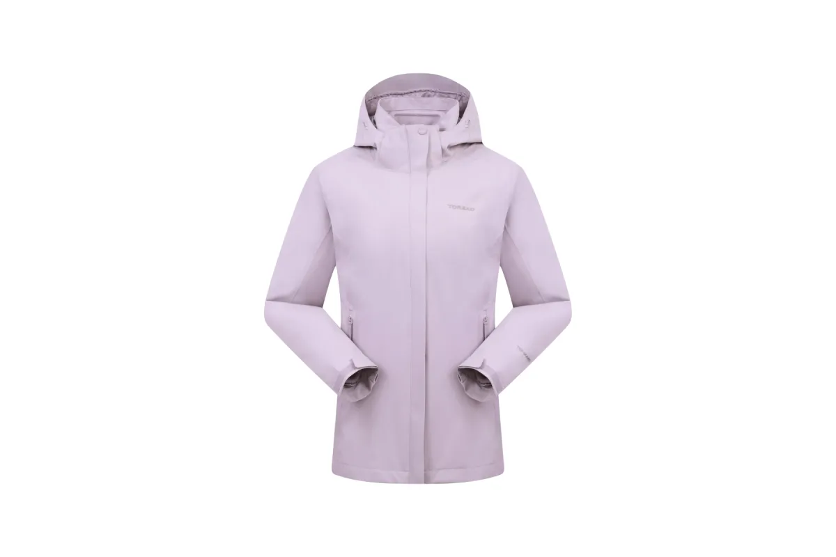 Women's Insulated Softshell Jacket with Fleece Lining and Removable Hood sold by Toread Gear