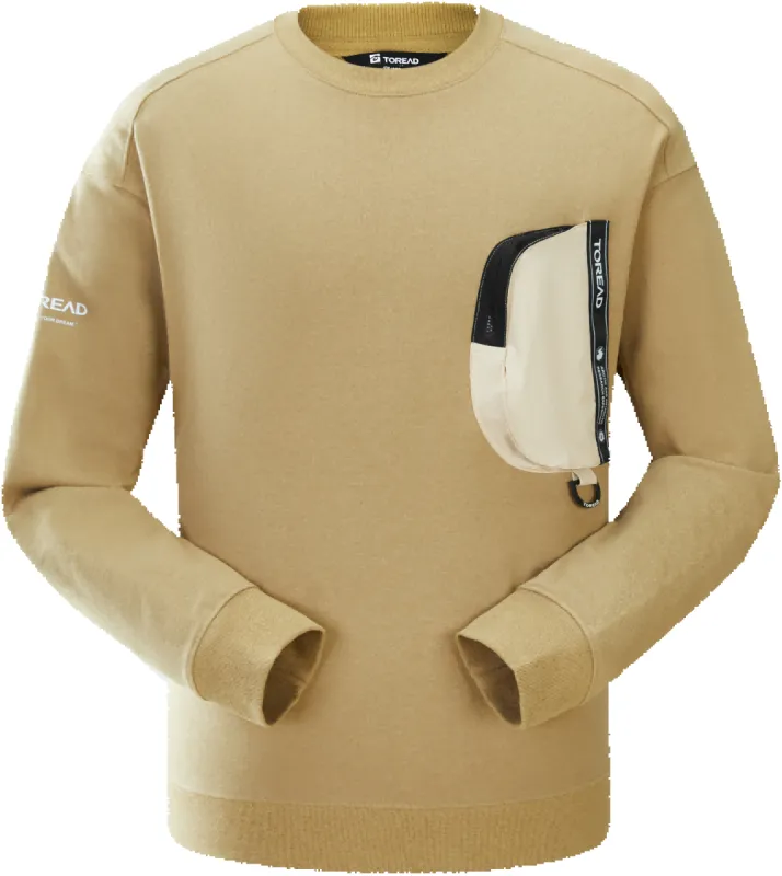 Men's Loose Fit Pullover Hoodie with Cotton Fabric and Arctic Slogan Details sold by Toread Gear