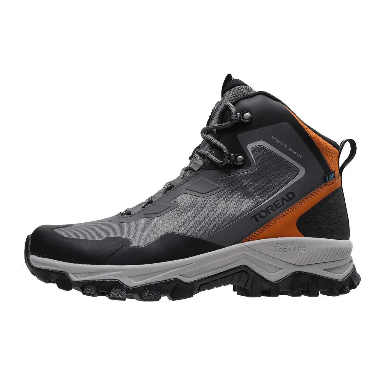 Men's TIEF Waterproof Hiking Boots with SAFreeRock Outsole and ToLITE Lightweight Midsole sold by Toread Gear
