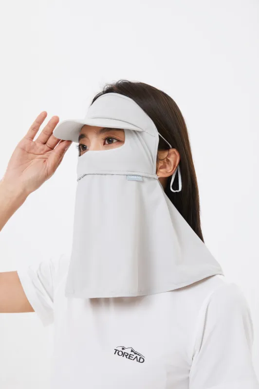Sun Protection Neck Gaiter Mask with Cooling Fabric, UPF 50+, Adjustable Ear Loops and Visor  Multiple Colors Available sold by Toread Gear