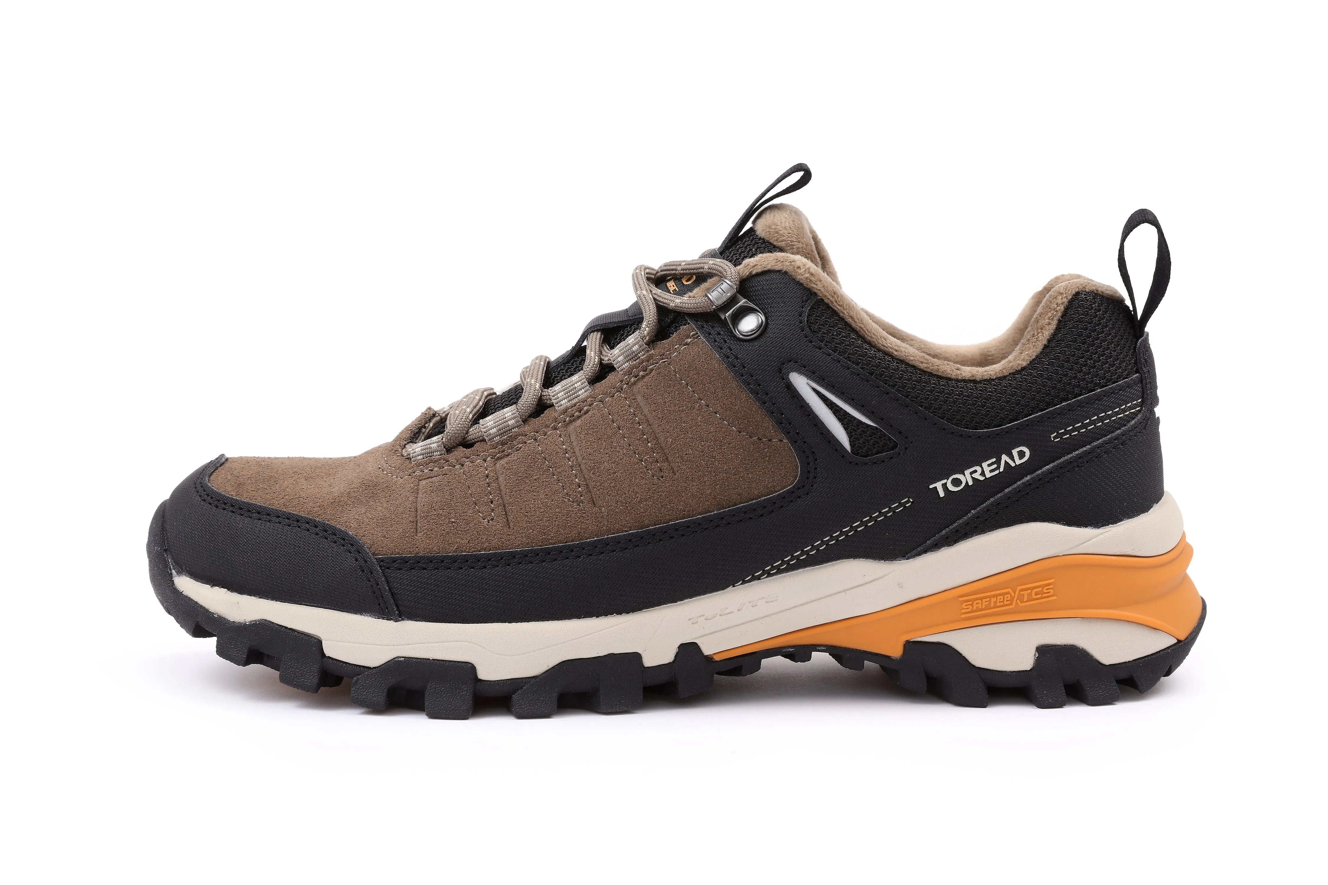Men's Hiking Shoes with Split Leather & Warm Fleece Lining sold by Toread Gear