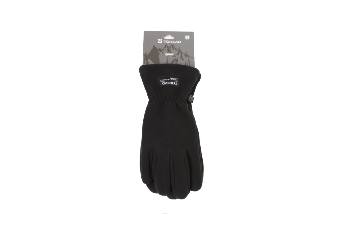 Thick Fleece Gloves for Warmth and Comfort Available in Beige and Black sold by Toread Gear