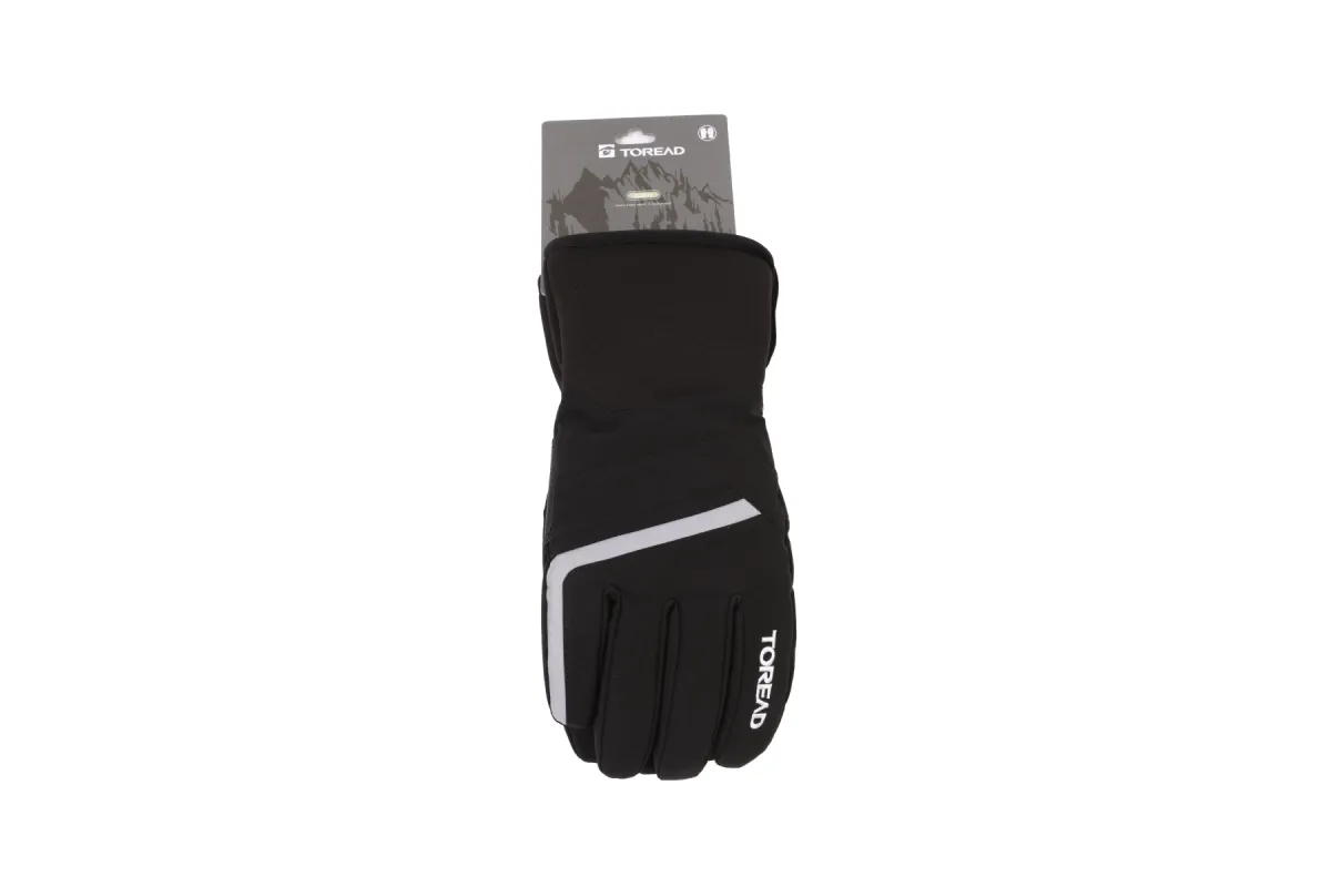 Waterproof Ski Gloves with Space Cotton Insulation and Adjustable Wrist Strap sold by Toread Gear