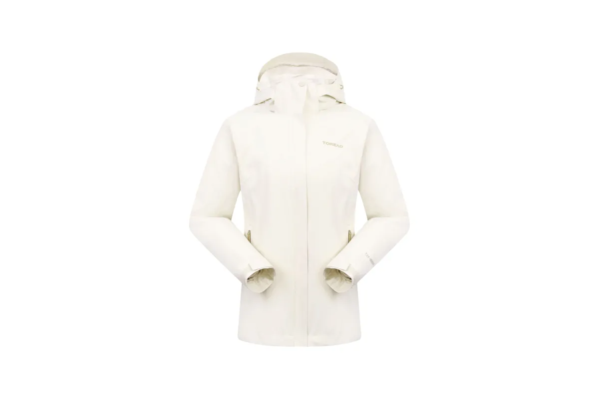 Women's Insulated Waterproof Jacket Classic Fit with Fleece Lining and Adjustable Waist sold by Toread Gear