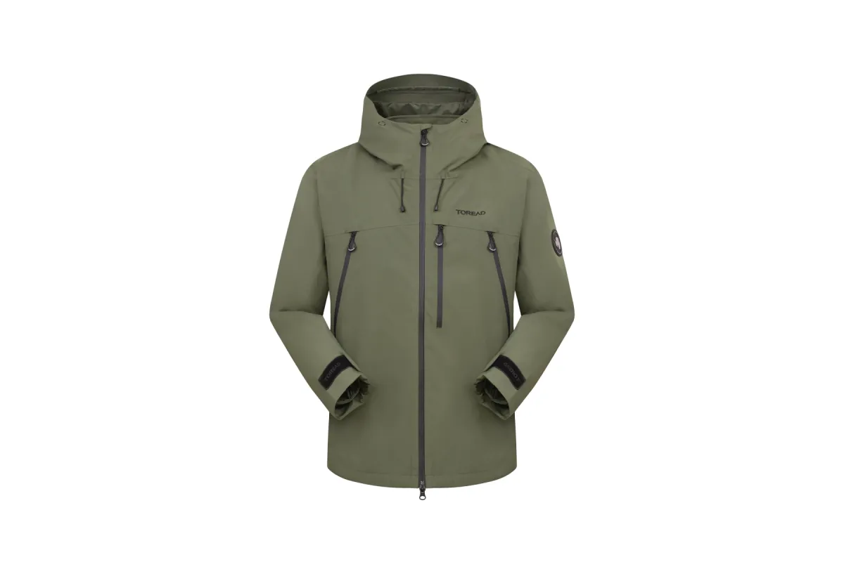 Men's 3-in-1 Fleece-Lined Waterproof Jacket - Windproof, Anti-Static, and Adjustable Hood Design sold by Toread Gear
