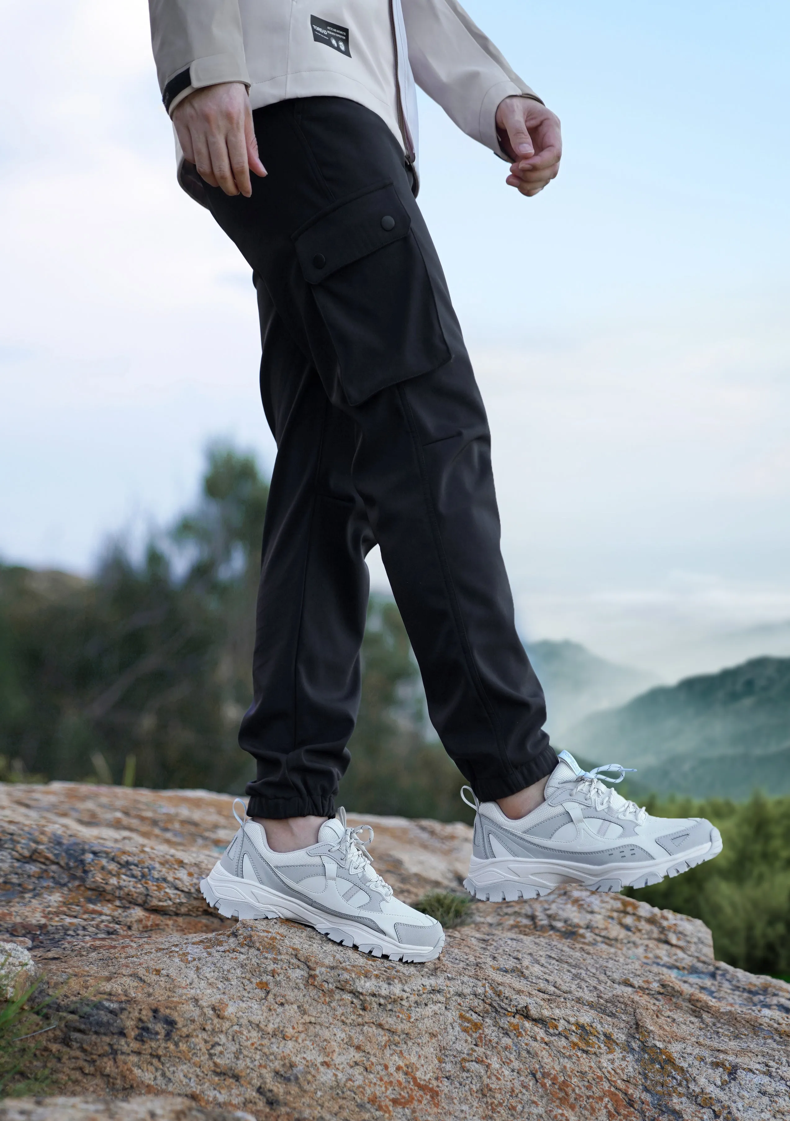 Men's Hiking Shoes with SAFree Rock Rubber Sole and Lightweight FLIGHT Midsole sold by Toread Gear product image thumbnail 5