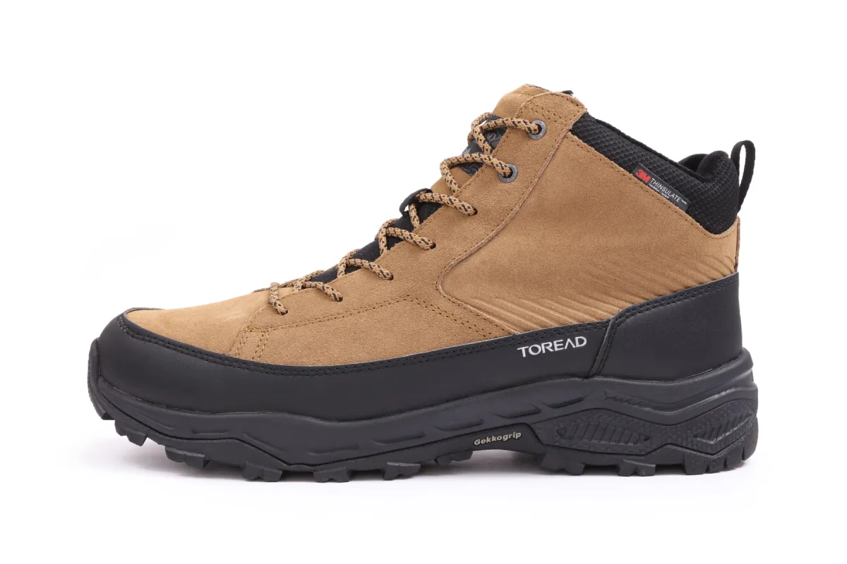 Men's Winter Boots with Fleece Lining & Ice Grip Sole sold by Toread Gear