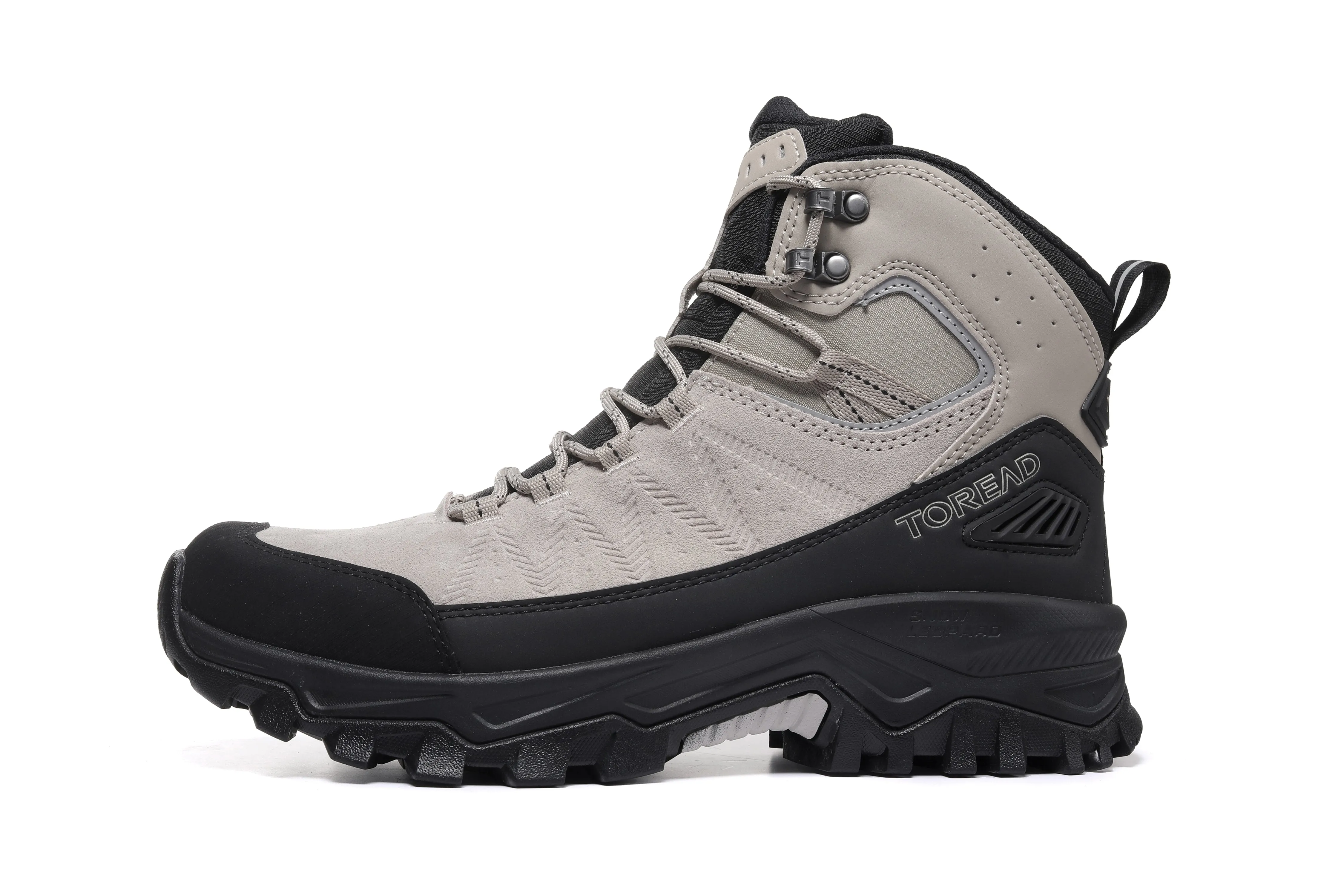 Men's Hiking Shoes with Leather & SAFree Rock Outsole sold by Toread Gear