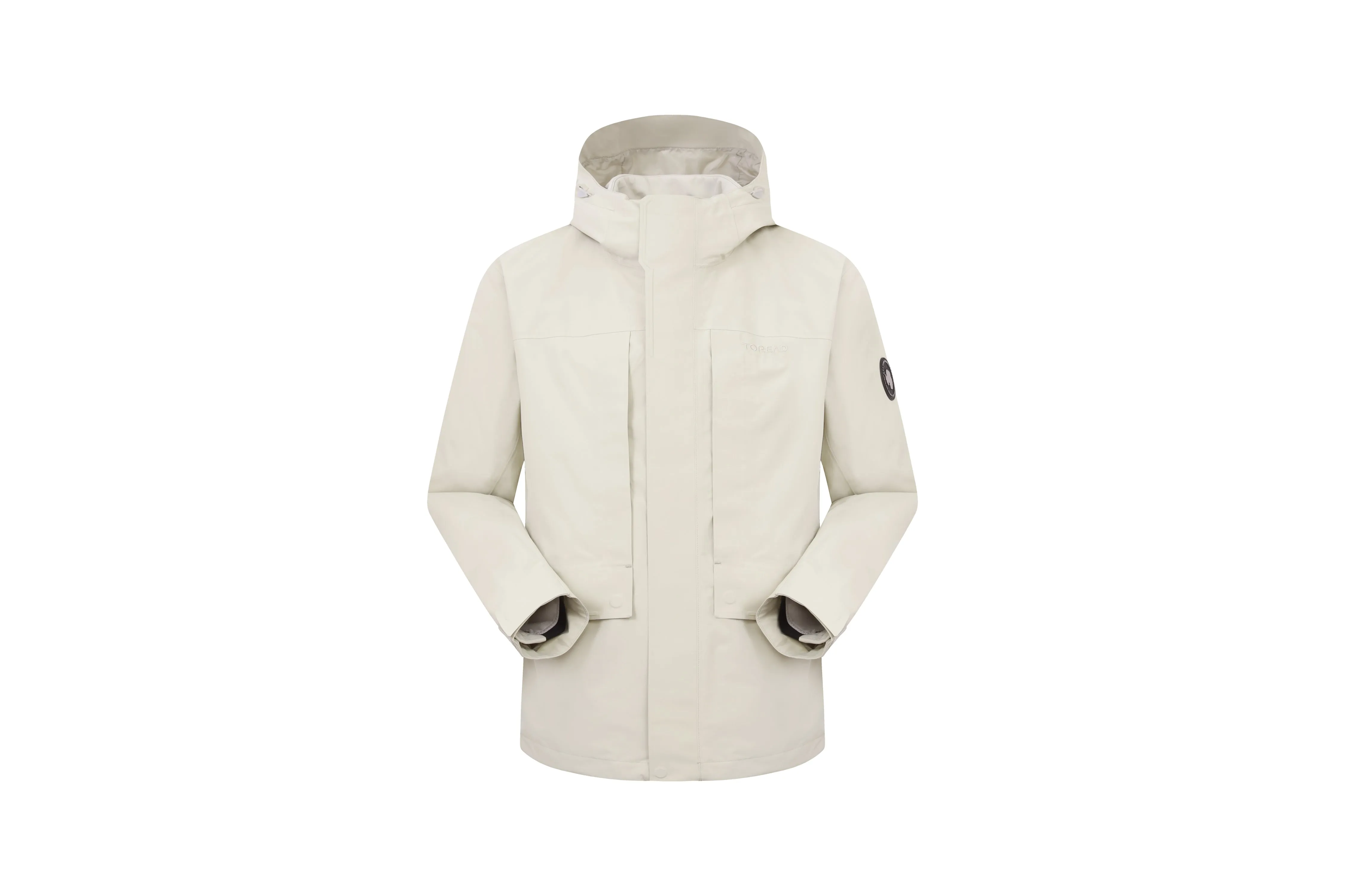 Men's Soft Shell Waterproof Jacket with Detachable Fleece Liner for Multi-Environment Wear sold by Toread Gear