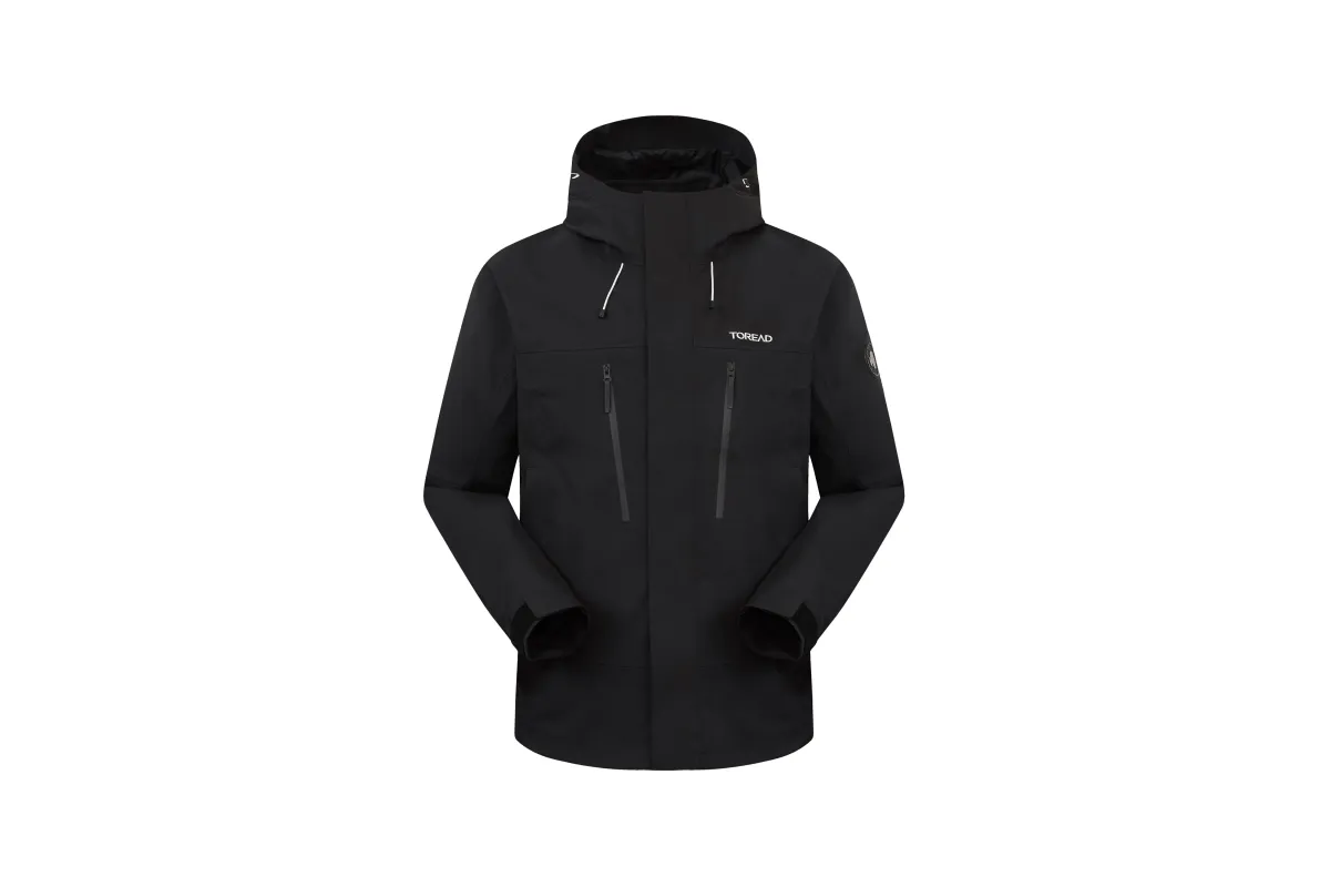 Men's 3-in-1 Color Block Fleece Jacket with Waterproof Zippers and Anti-static Inner Liner sold by Toread Gear