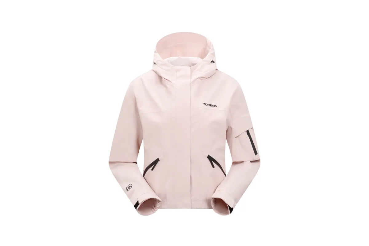 Women's Crystal Pink Lightweight Hiking Jacket sold by Toread Gear