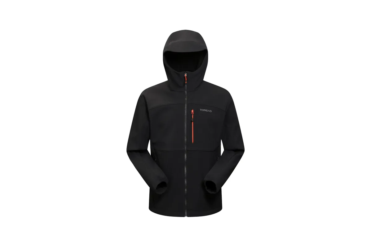 Men's Softshell Jacket Grid Texture, Weatherproof & Breathable sold by Toread Gear
