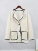Basic White Long Sleeve Cardigan sold by Viva Estel