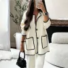 Basic White Long Sleeve Cardigan sold by Viva Estel