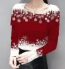 Showy Red Long Sleeve Top sold by Viva Estel