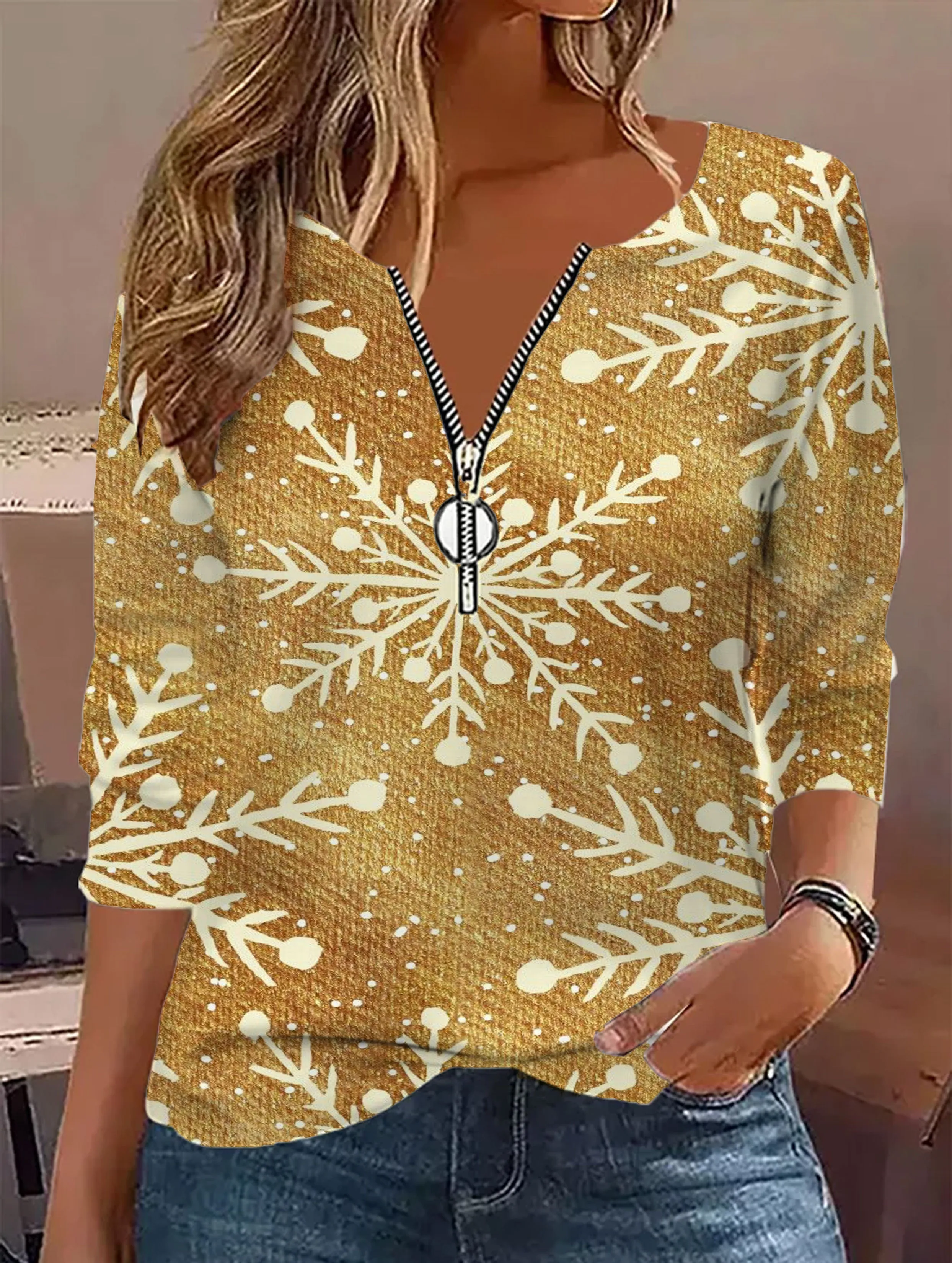 Stunning Yellow Long Sleeve Top sold by Viva Estel product image thumbnail 2