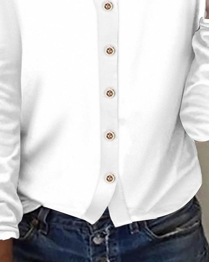 Simple Long Sleeve Plain Top sold by Viva Estel product image thumbnail 4