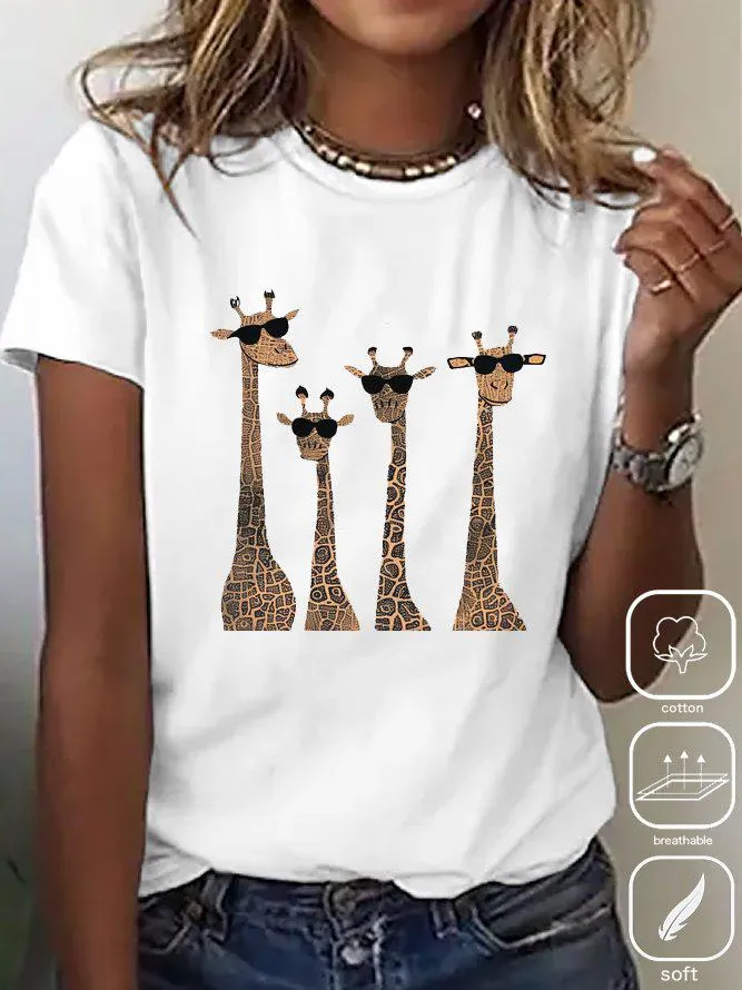 Cute Round Neck Short Sleeve Top sold by Viva Estel product image thumbnail 2