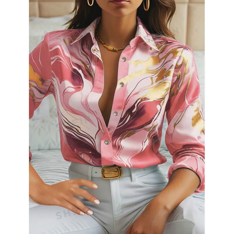 Sweet Pink Long Sleeve Shirt sold by Viva Estel